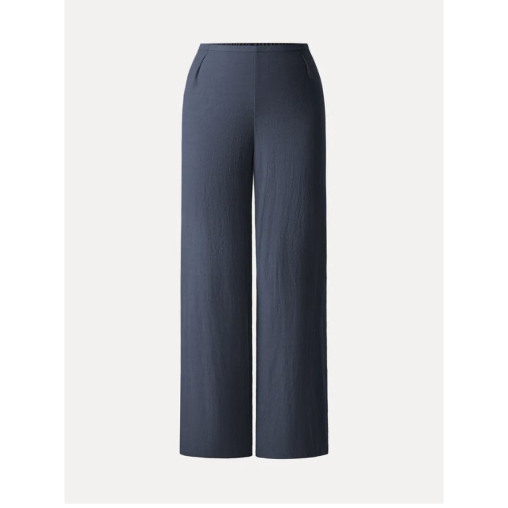 OGL Wrinkle-resistant Cotton-linen Mid Rise Straight Leg Pant SIZE XS NWT